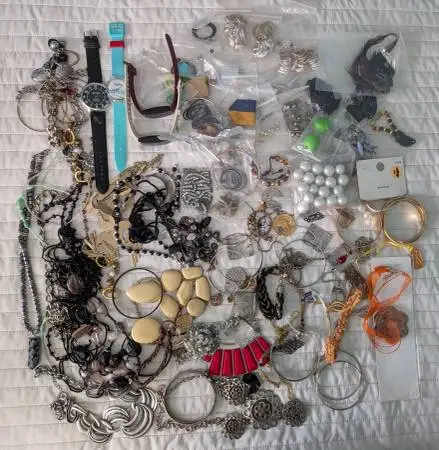 Costume Jewelry Necklaces Earrings Bracelets AND More