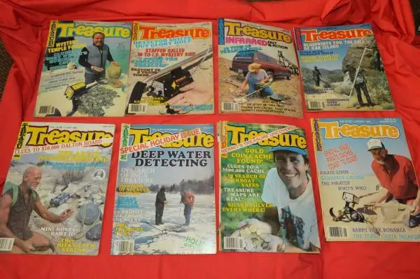 11 Treasure Magazines Metal Detecting