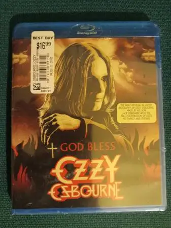God Bless Ozzy Osbourne blu-ray DVD brand new and sealed