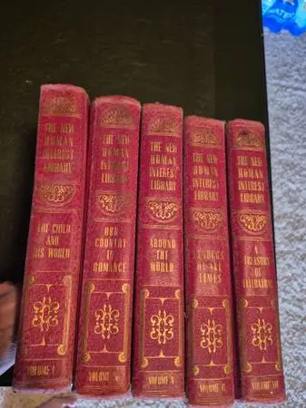 1937 The New Human Intrest Library 5 Books