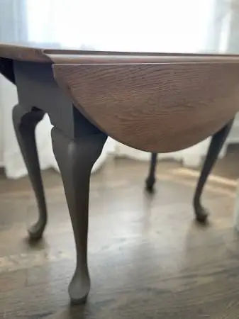 Refinished Drop Leaf Side/End Table
