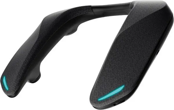 Panasonic SoundSlayer Wireless Wearable Speaker System Black SC-GNW10