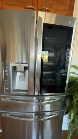 counter depth LG Refrigerator 36