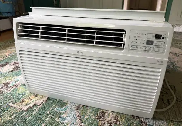 LG 12,000 BTU Wi-Fi Window Air Conditioner – Like New (2023)