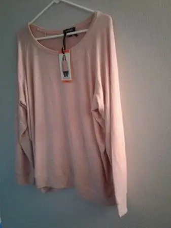 Brand New Pink Sweater by David Bitton, XXL