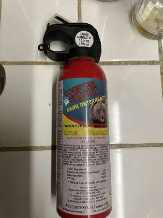 Counter Assault bear spray 10.2 ounce large can