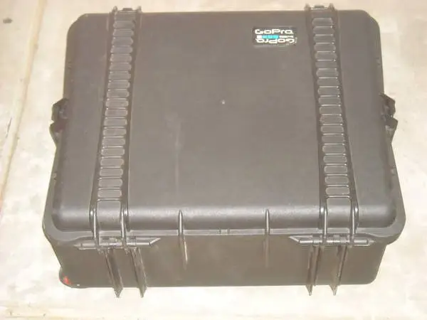 GoPro Case wheeled Stout locking No Foam very nice