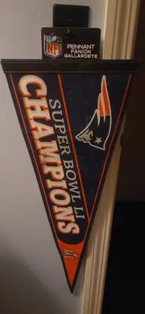 Patriots SB 51 Pennant