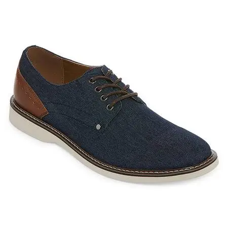 NEW J. Ferrar Mens 9M Morton Navy Blue