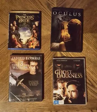 Blu Ray and DVDs