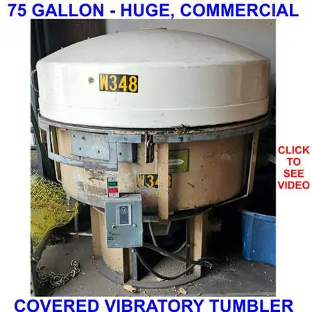 SWECO FMD-10HA VIBRO ENERGY FINISHING MILL VIBRATORY TUMBLER DEBURRER