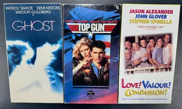 39 VHS Tapes and 2 DVDs!
