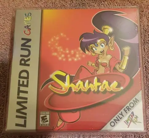 Nintendo Game Boy Color Shantae Limited Run Games New Factory sealed