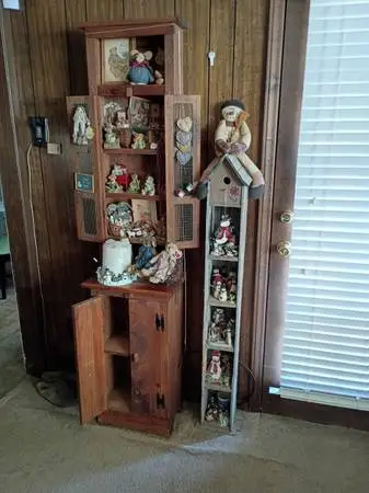Hand made antique display case