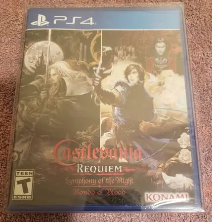 PlayStation 4 PS4 Castlevania Requiem LRG #443 OOP New Factory Sealed
