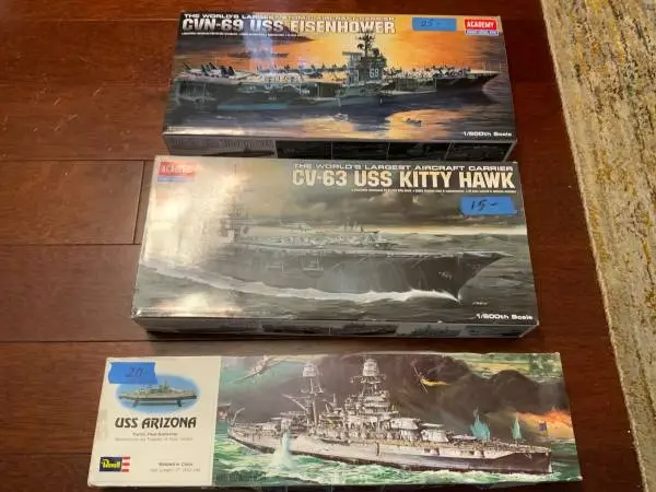 Military ship model kits