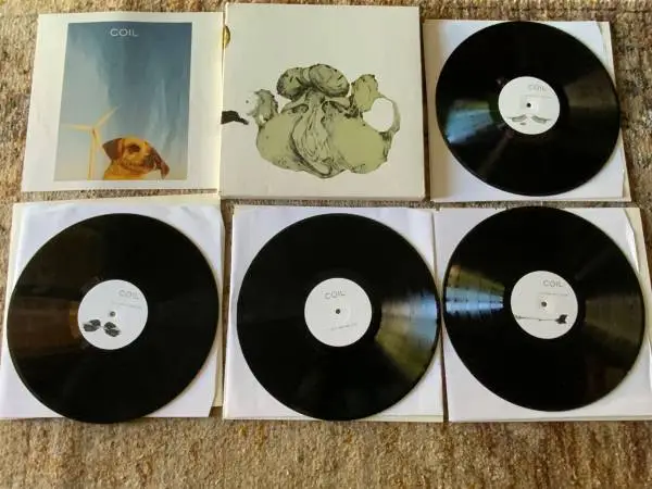 Coil Ape of Naples 4x vinyl record set RARE