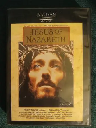 Jesus of Nazareth 2 DVDS 1977 made for TV movie