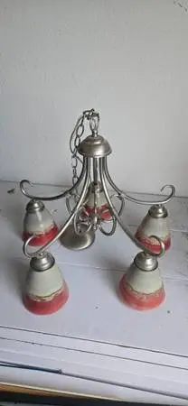 Custom Mirador blown glass chandelier