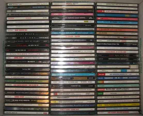 115 Music CDs of various genres