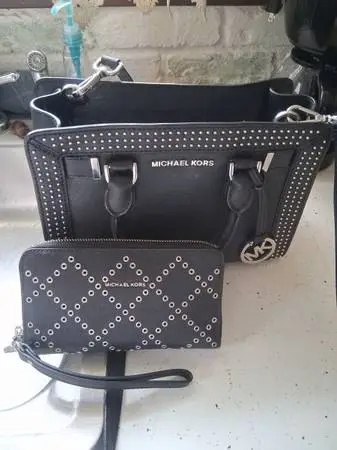 Michael Kors purse and clutch
