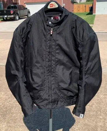 Power Trip Padded biker Jacket, Size XL
