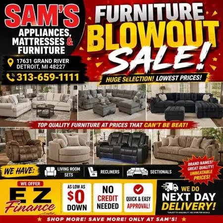 Furniture Blowout Sale