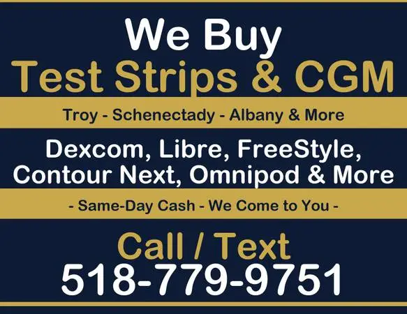 Cash for Diabetic Test Strips Albany NY - Stocked Up Before Year-End? Extras Are