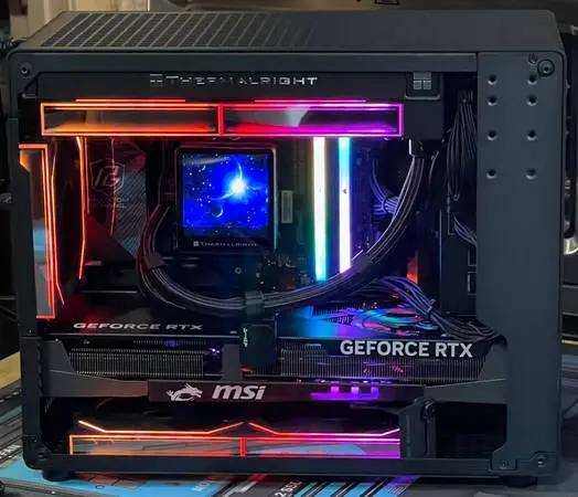 SFF Build Bundle – Case, Motherboard, AIO, PSU & Fans ONLY