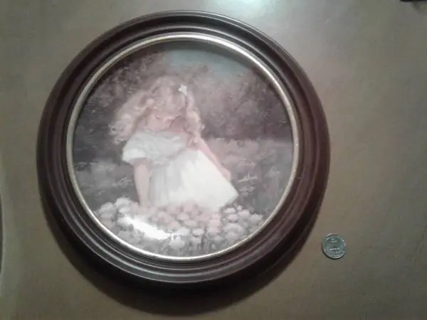 1984 Collectors Plate with frame | Sugar and Spice | By Lucelle Raad