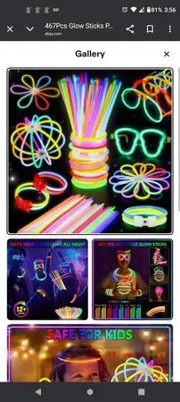 Glow stick 8 inch 100 pack brand new! Wow fun
