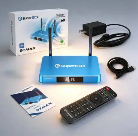 SuperBox S7MAX FREE CABLE TV