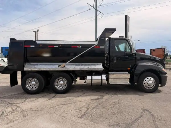 2023 INTL LT625 15 DUMP BED W/PINTLE HITCH