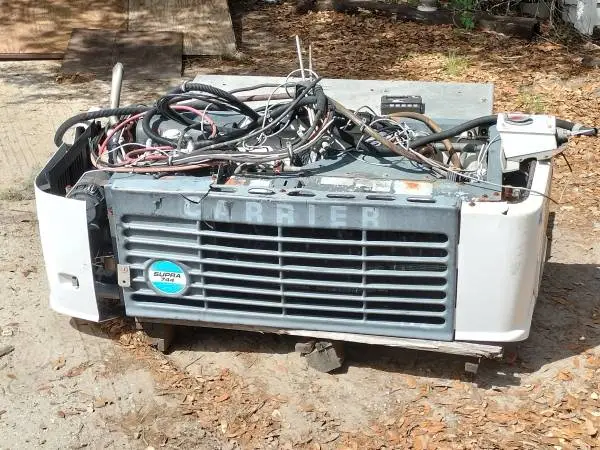 HYBRID Carrier Transicold Supra Box Truck Reefer Refrigerator Freezer