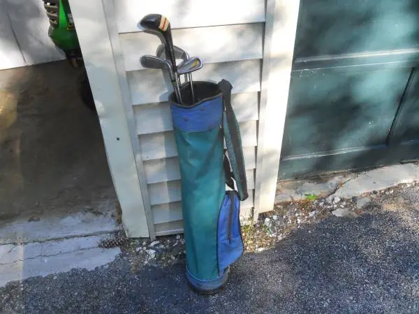kids golf club set L/h with bag