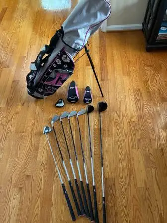 Callaway XJ Girls Junior Golf Set, Ages 9-12, 53-60