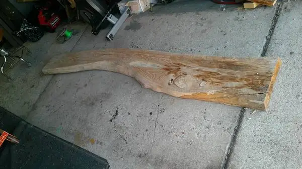 8 foot 2 inches 3 inch thick 12 inches wide board