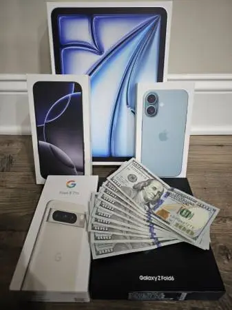 We are BUYING NEW IN BOX Macbook, ipad, IPHONE 17 pro, PS5 and more