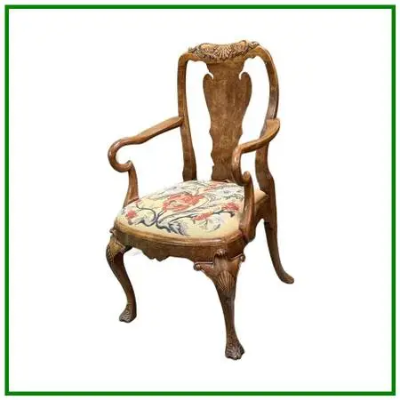 Roberto Barahona For Burton Ching Queen Anne Style Chair