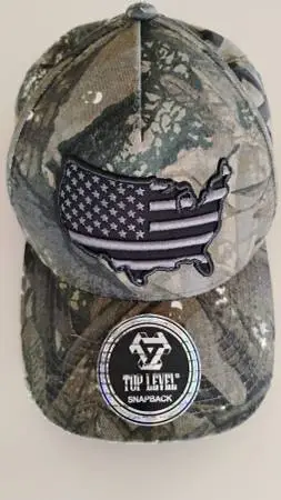 TOP LEVEL SNAPBACK 1776 EMBROIDERED BALL CAP