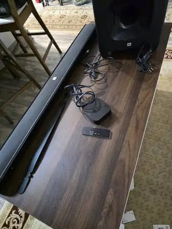 Complete Home Theater Setup — 60 Vizio TV + JBL Soundbar & Sub + Apple TV 4K
