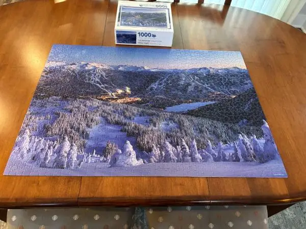 Whistler Collection Puzzle - White Night