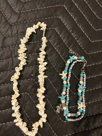 16” Shell Necklace & Bracelet