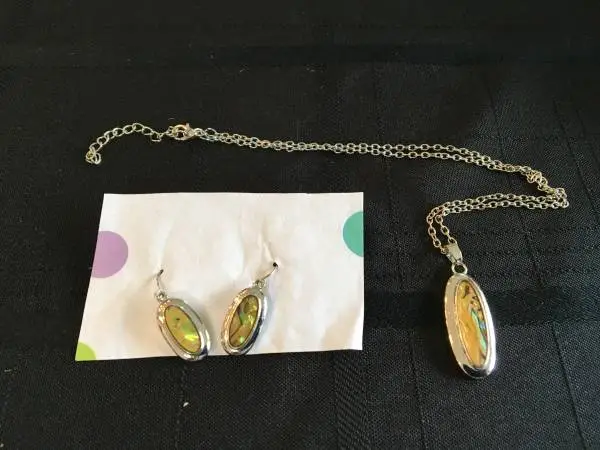 Necklace with Matching Earrings