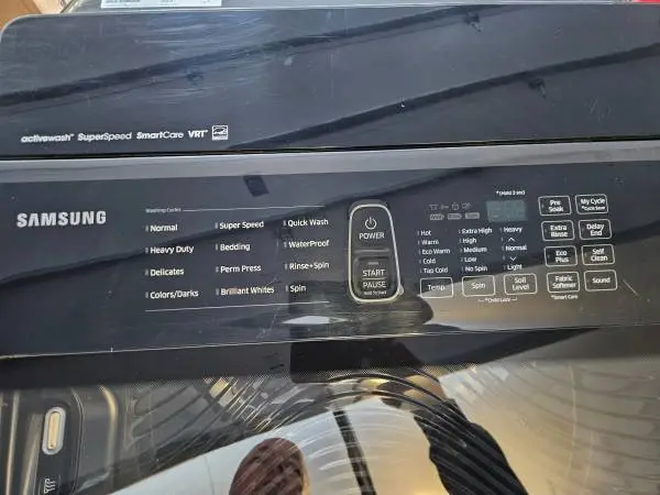 Samsung WA50K8600AV/AA 5 Cubic Foot Top-Load Washing Machine
