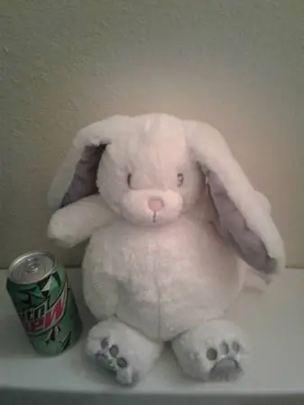 *White Bunny Rabbit Plush- Like New! *