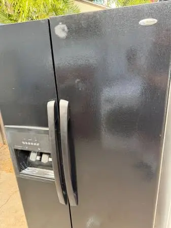 Amana refrigerator delivered