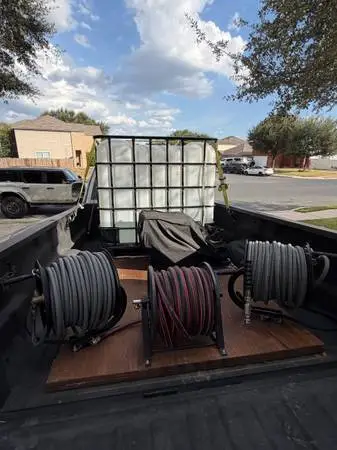 Entire Pressure Washing Setup