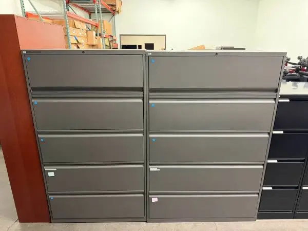 Knoll 5 Drawer File Cabinet / Lateral Filing Cabinets