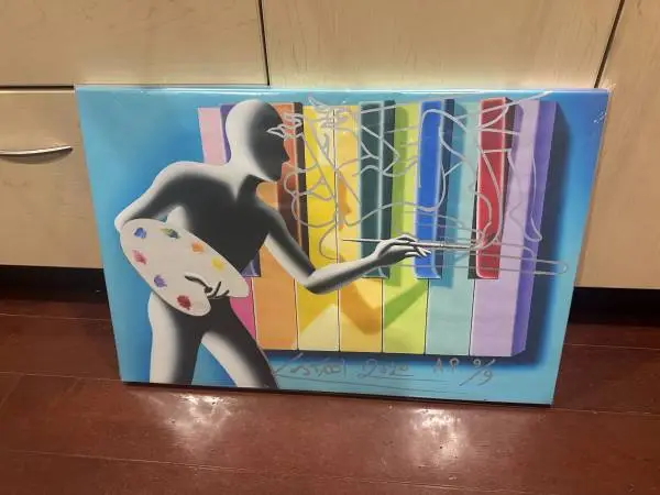 MARK KOSTABI SCARLET A SHARP SIGNED ARTIST PROOF 9/9 VERY RARE